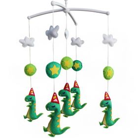 Wind-up Musical Mobile, [Dinosaur, Green] Baby Gift Creative Hanging Toys