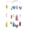 Musical Baby Crib Mobile Soft Plush Baby Toy, Cute Decor for Baby Room