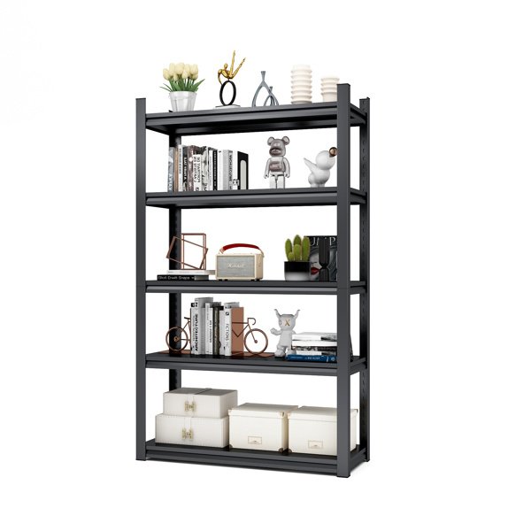 H72 * W47.2 * D23.6 Storage Shelves 5 Tier Heavy Duty Metal Shelving Unit Adjustable Shelving Units and Storage Rack Kitchen Garage Shelf H72 * W47.2 * D23.6 Storage Shelves 5 Tier Heavy Duty Metal Shelving Unit Adjustable Shelving Units and Storage Rack Kitchen Garage Shelf