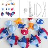 Marine Fish Infant Room Hanging Decor Baby Crib Mobile Nursery Decor Baby Mobile for Girls Boys; Blue Ocean