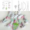 Colorful Hanging Toy, Baby Crib Toy, [Cute Rabbit] Musical Mobile, Gift