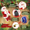 Electric Climbing Santa Claus Christmas Decor Xmas Tree Hanging Ornament Gift