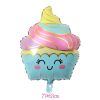 1/6pcs New Ice Cream Candy dessert series shape Foil Balloons Summer Children's Birthday Party Candy Bar Decorations Kids Toys