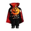 Halloween Headless Doll Halloween Gnome with Pumpkin and Vampires Cloak for Halloween Decorations